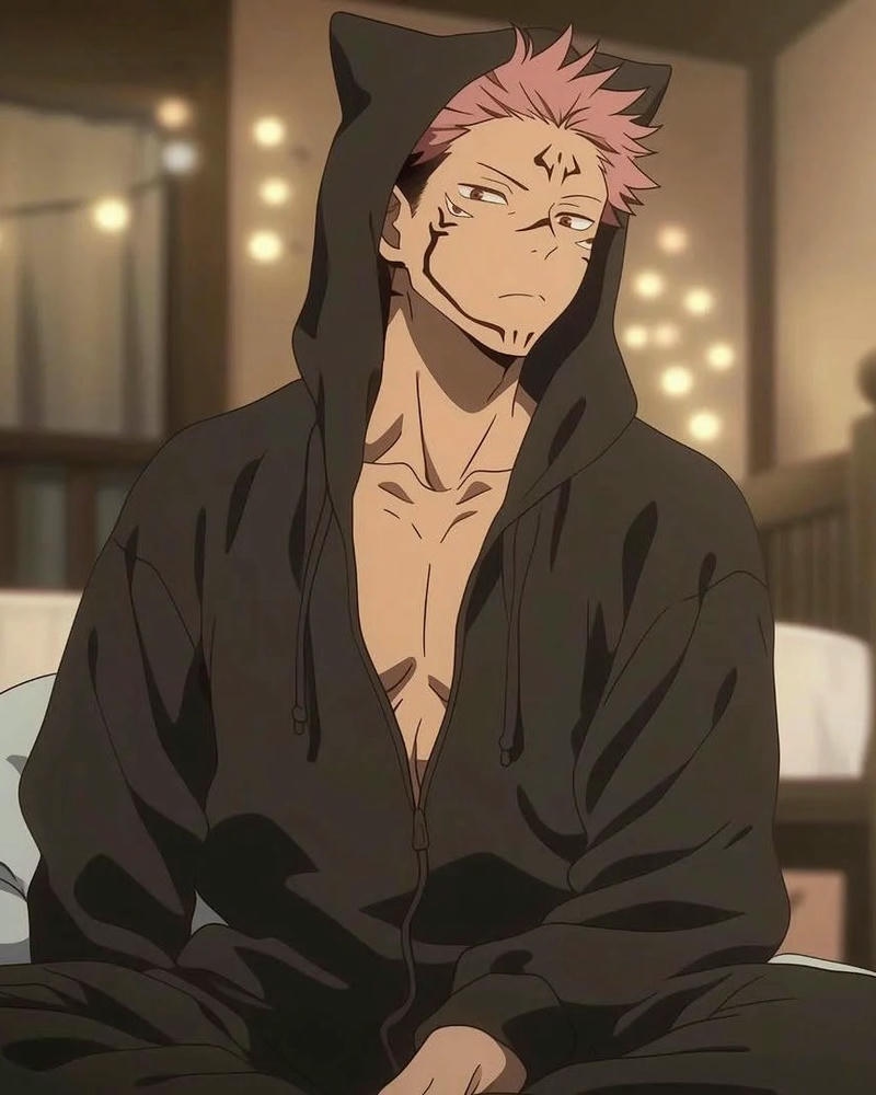 Ảnh anime Sukuna có phong cách quyền uy cuốn hút