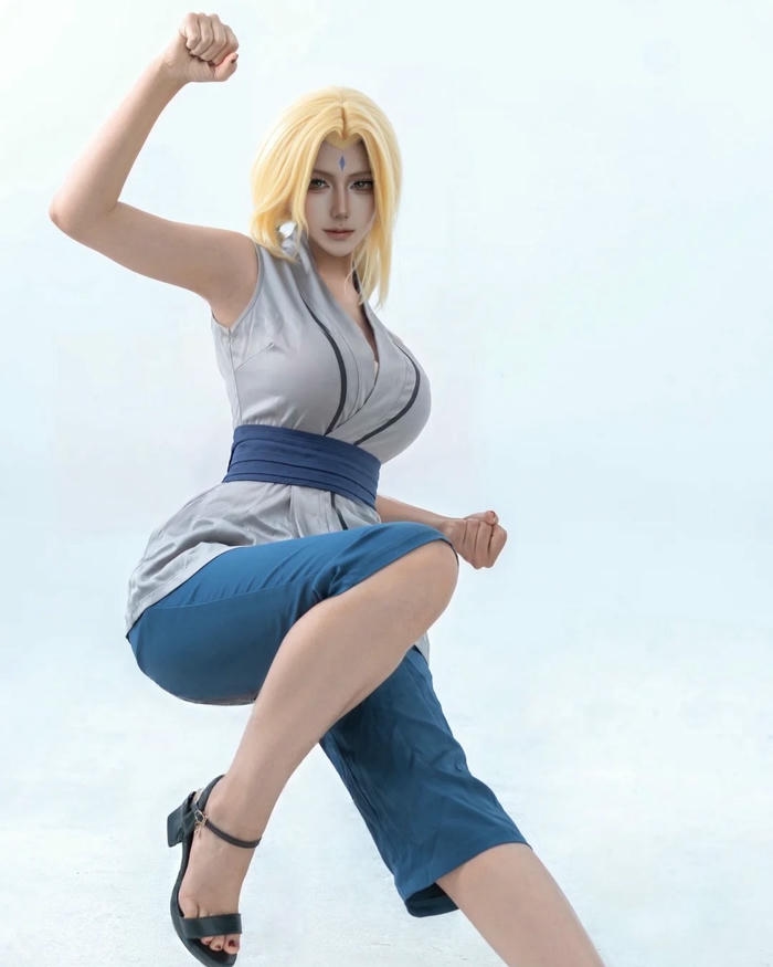 Ảnh cosplay Tsunade mang vẻ đẹp thanh tú nổi bật
