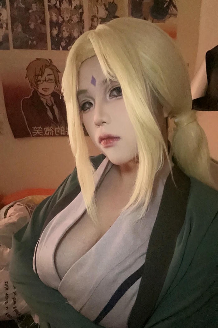 Ảnh cosplay Tsunade mang vẻ ngoài thanh lịch duyên dáng