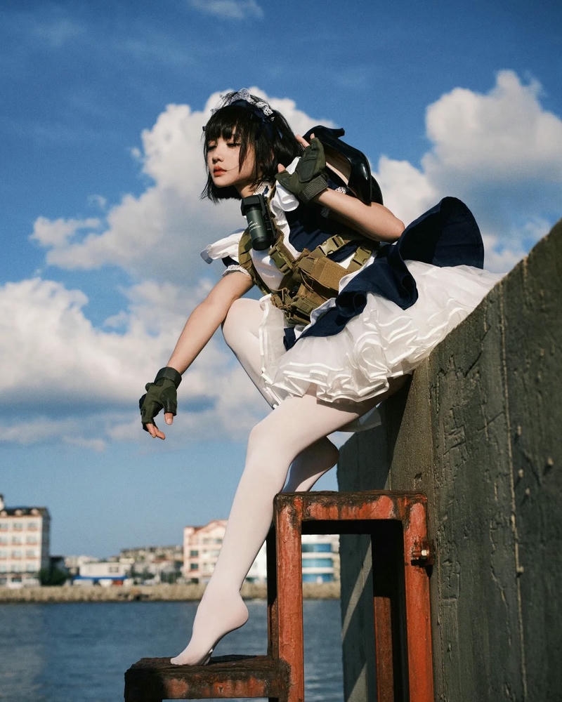 Ảnh cosplay hầu gái mang phong thái duyên dáng