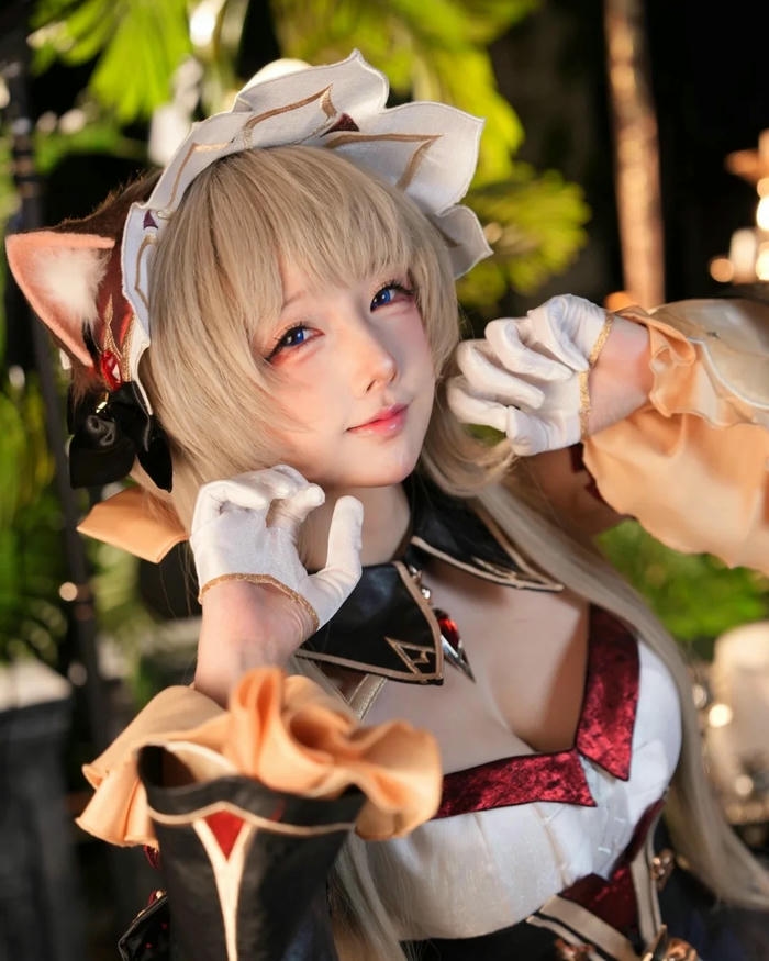 Ảnh cosplay mèo mang phong cách dễ thương thanh thoát
