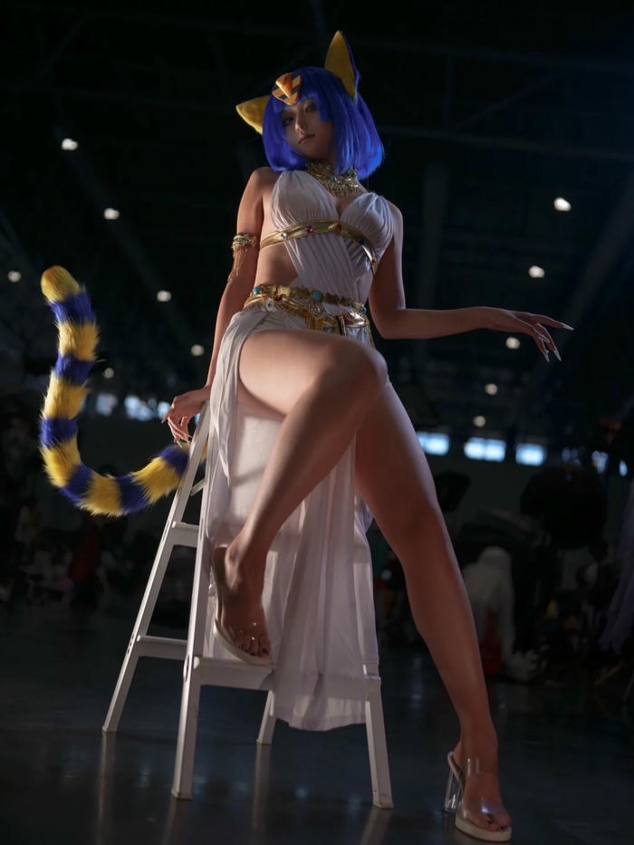 Ảnh cosplay mèo với nét đẹp thanh thoát đáng yêu