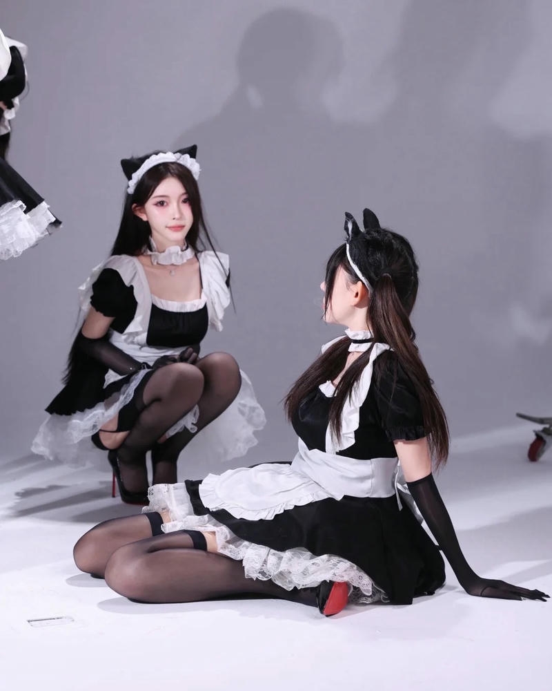 Cosplay hầu gái có nét đẹp trẻ trung duyên dáng