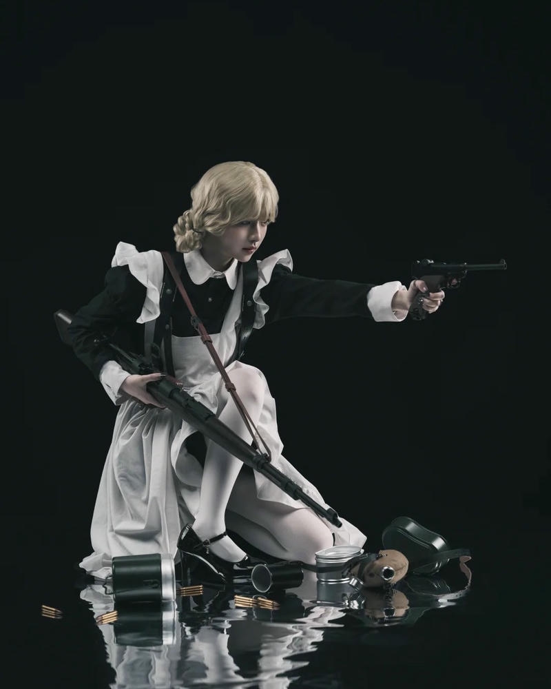 Cosplay hầu gái có phong cách ngọt ngào nổi bật