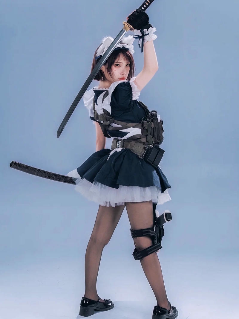 Cosplay hầu gái có phong thái đáng yêu nổi bật