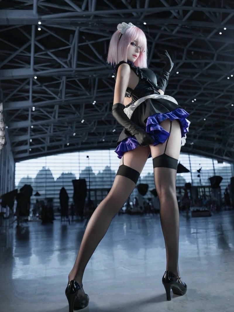 Cosplay hầu gái mang nét đẹp tinh tế đáng yêu