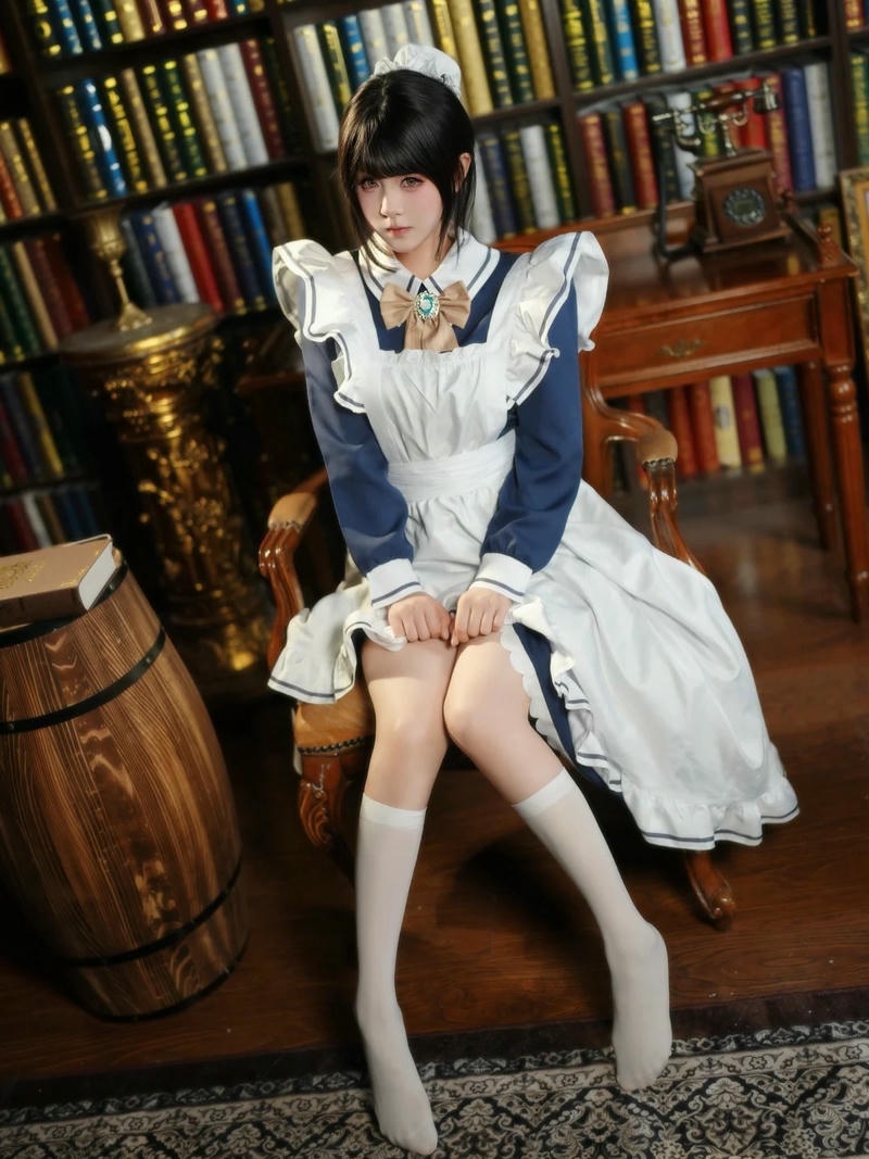 Cosplay hầu gái với vẻ ngoài ngọt ngào tinh tế