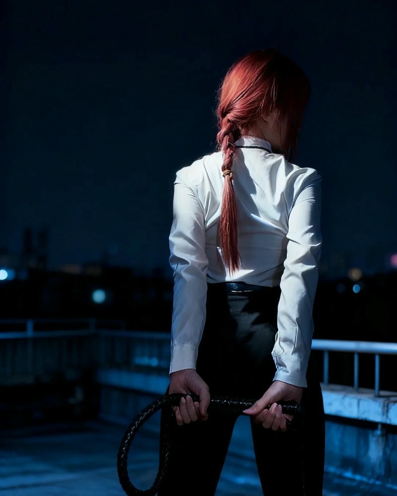 Hình Makima cosplay mang diện mạo thanh lịch