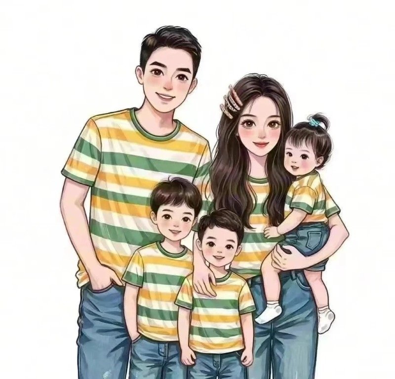 Hình ảnh gia đình cute