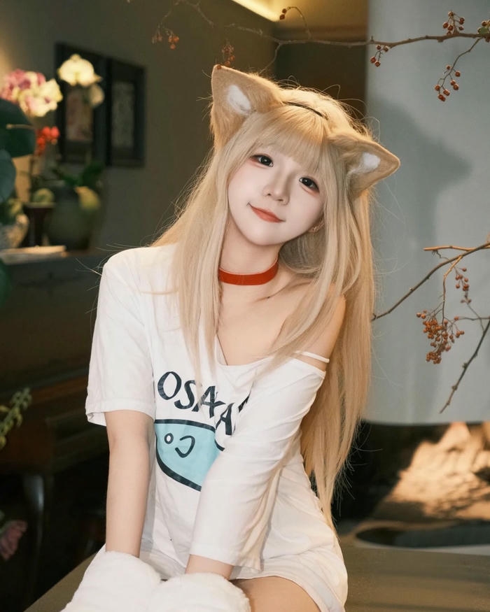 Hình hóa thân thành mèo mang vẻ ngoài xinh xắn