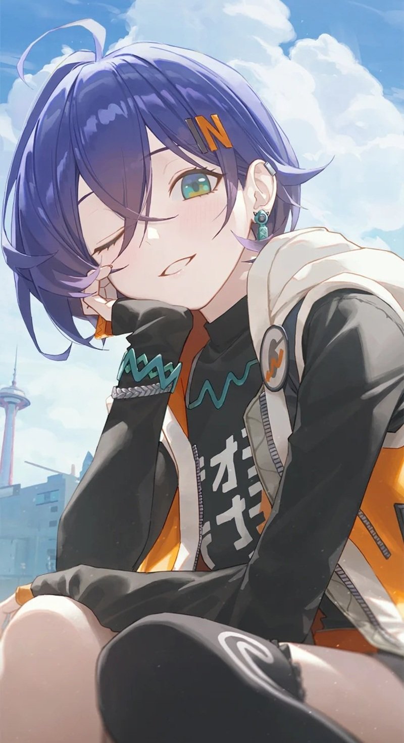 Hình nền Anime chill cute