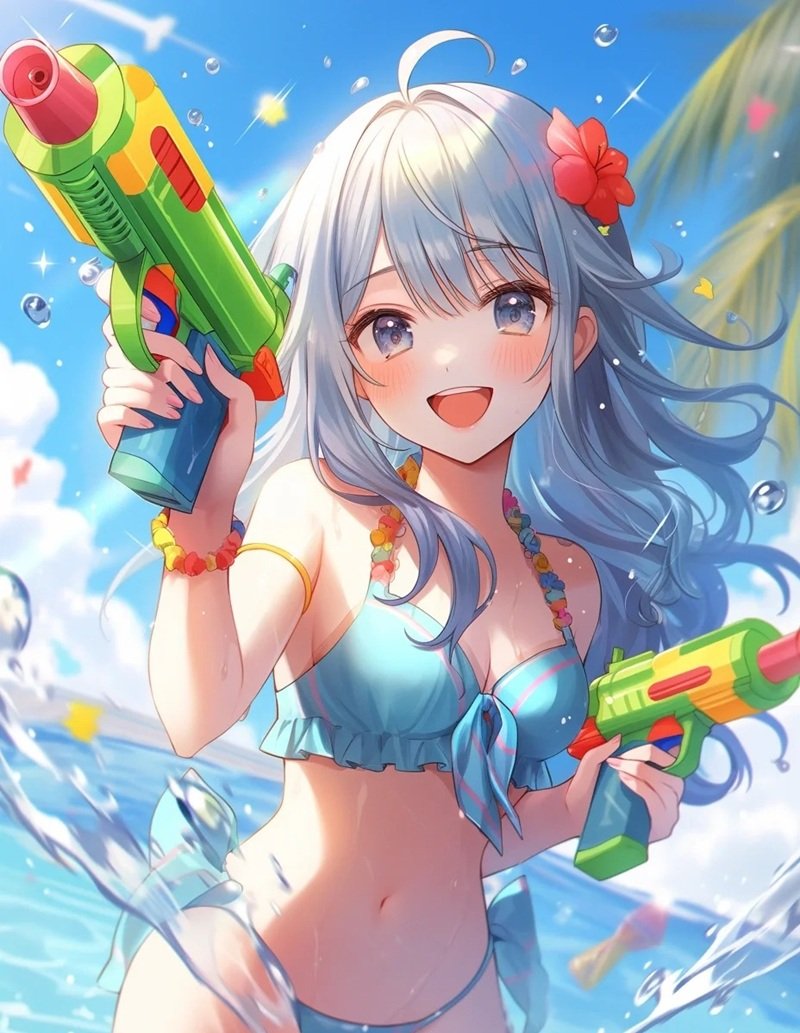 ảnh anime bikini​​ 21