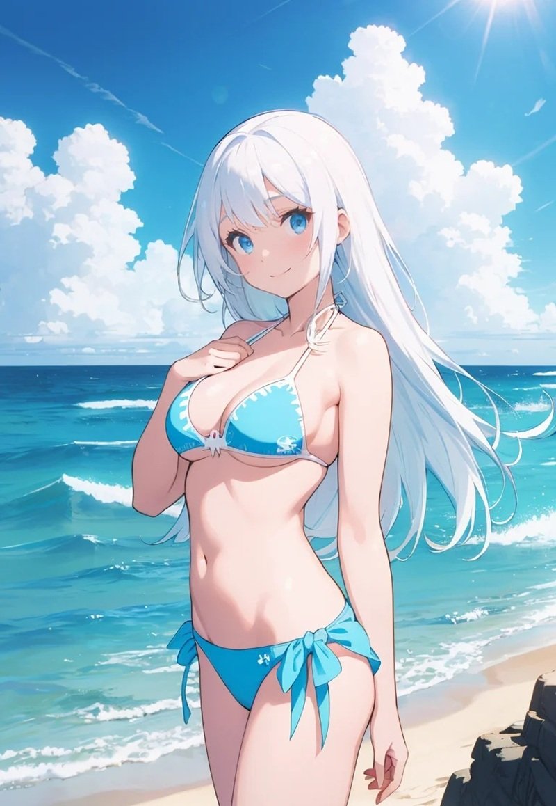 ảnh anime bikini​​ 36