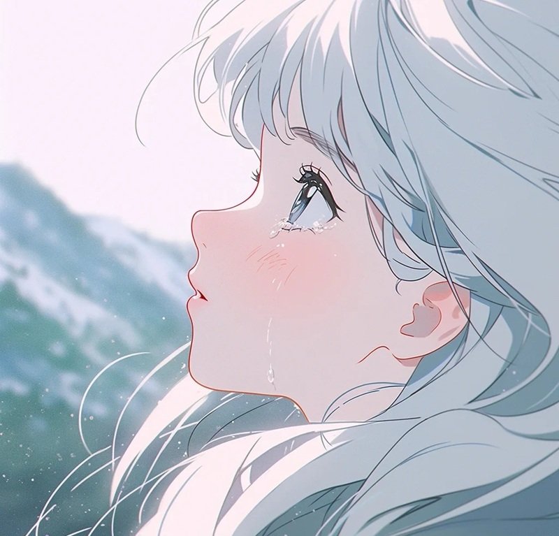 ảnh anime buồn nữ 19