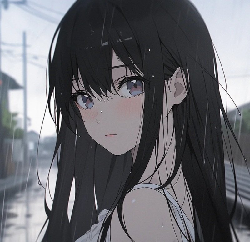 ảnh anime buồn nữ 2