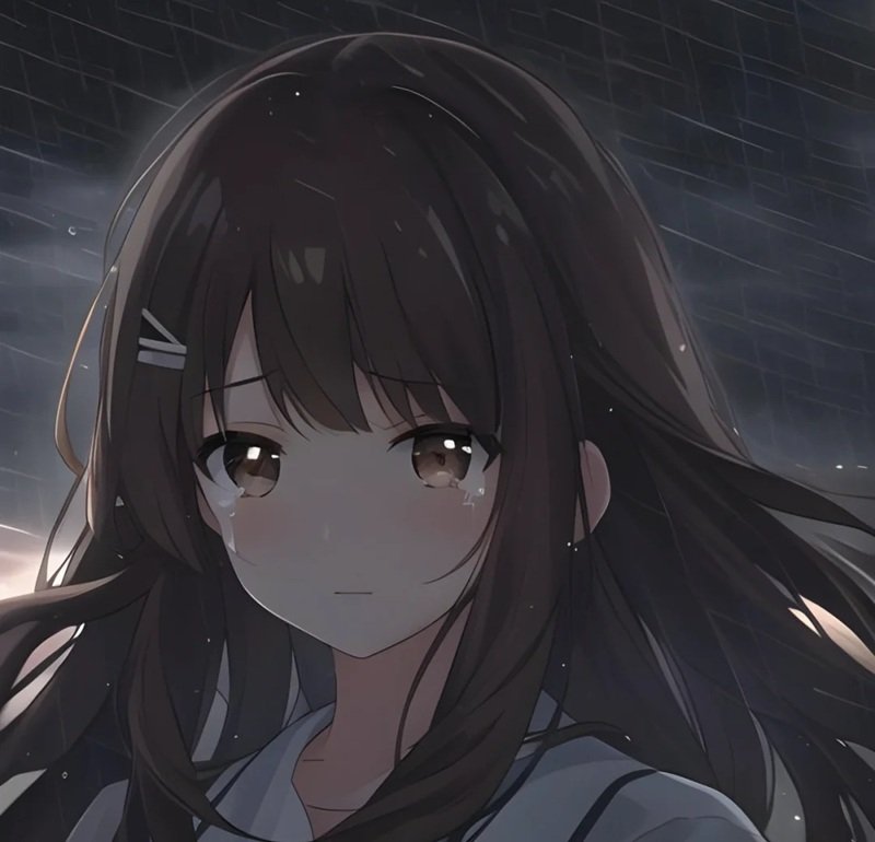 ảnh anime buồn nữ 23