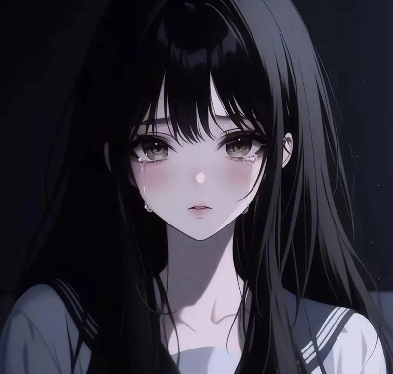 ảnh anime buồn nữ 24