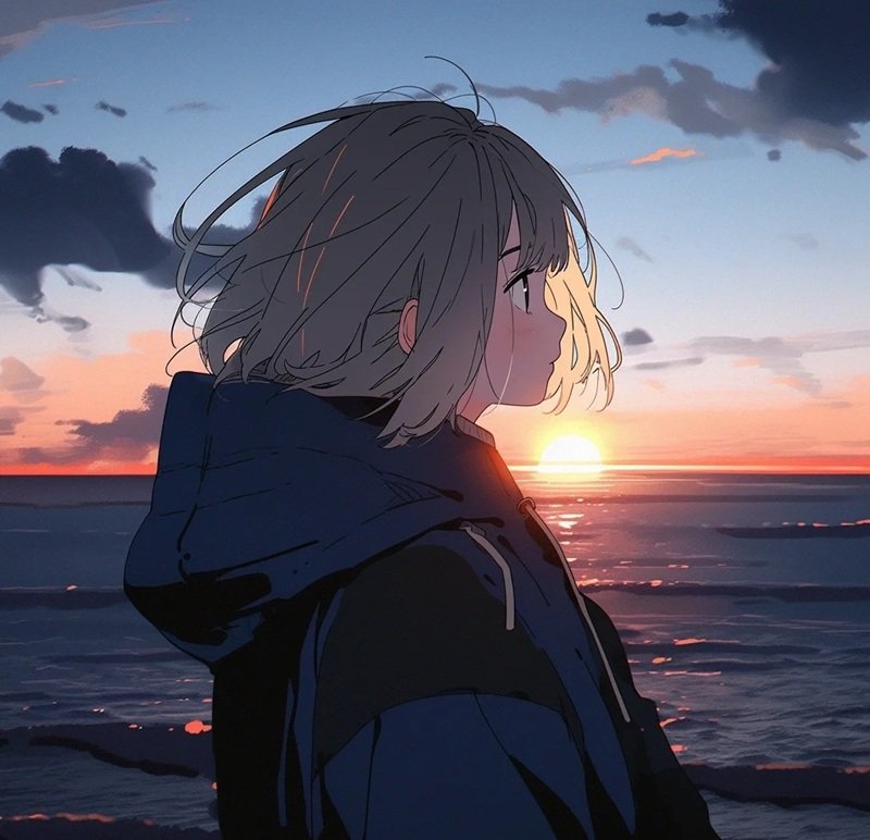 ảnh anime buồn nữ 31