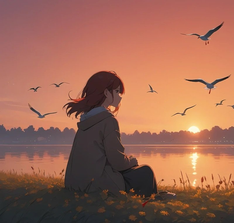 ảnh anime buồn nữ 34