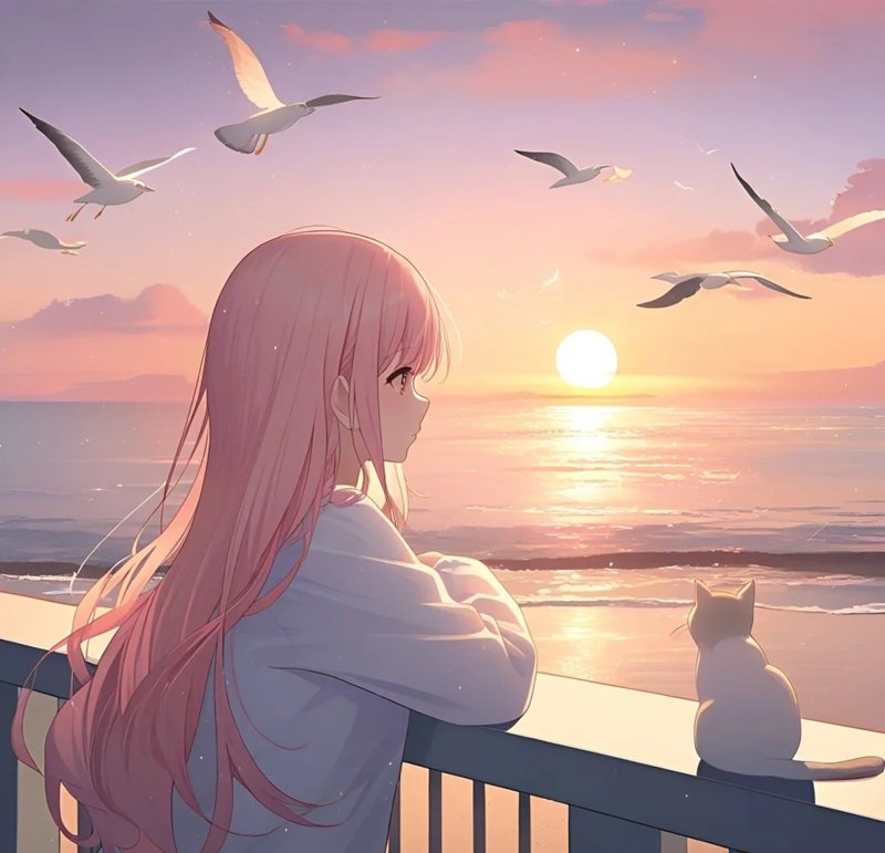 ảnh anime buồn nữ 6