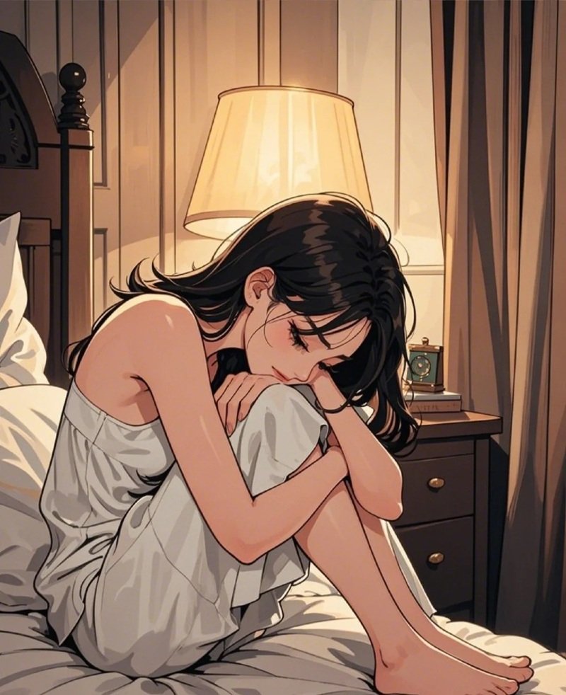 ảnh anime buồn nữ 8