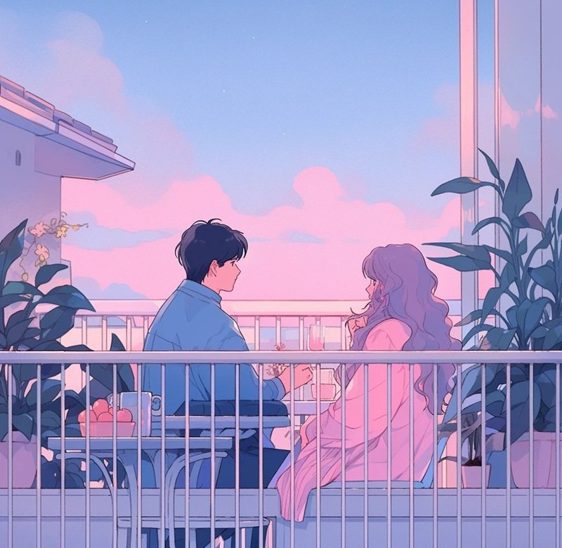 ảnh anime chill lofi 27