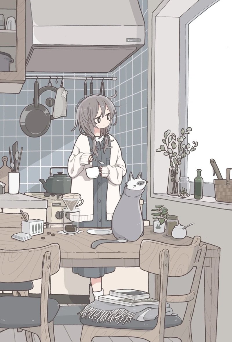 ảnh anime chill lofi 3