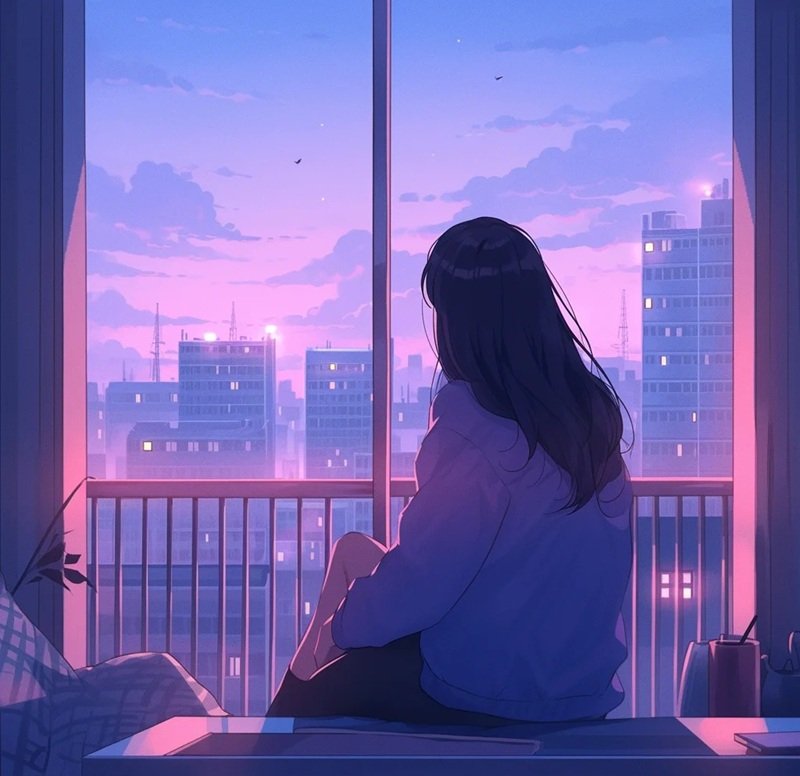 ảnh anime chill lofi 35