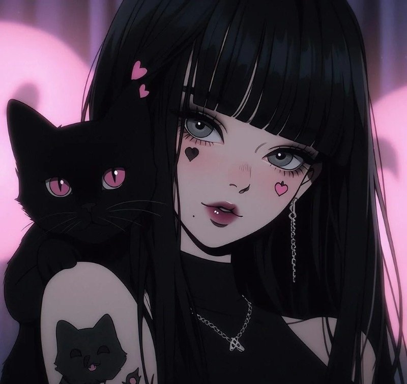 ảnh anime con gái ngầu