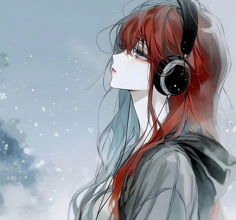 ảnh anime girl lạnh lùng vô cảm 10