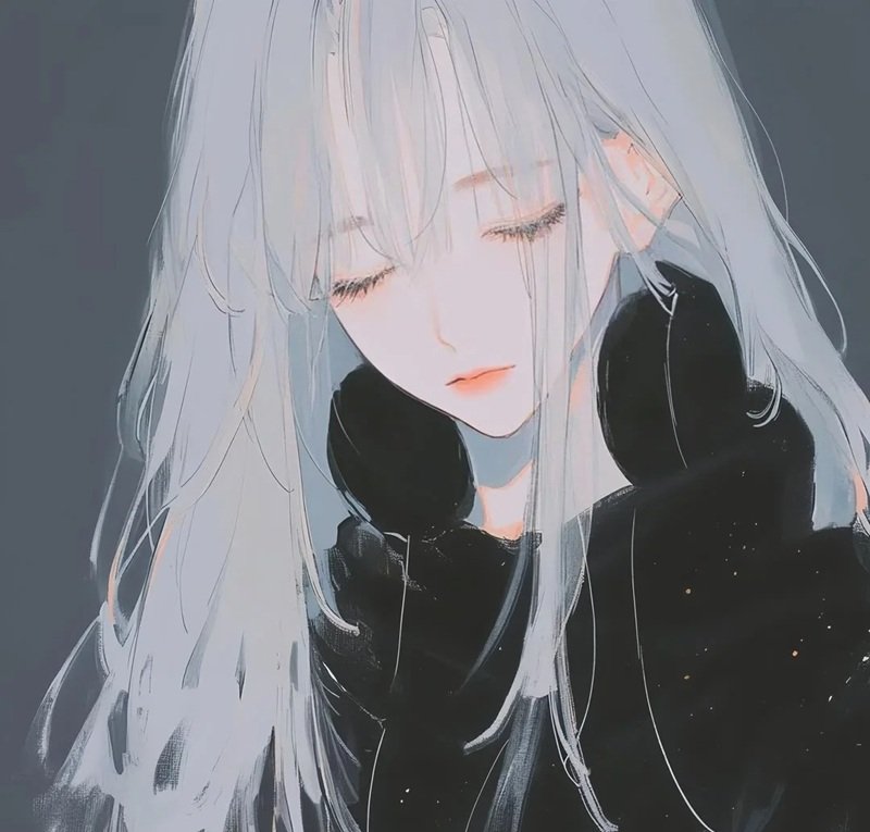 ảnh anime girl lạnh lùng vô cảm 13