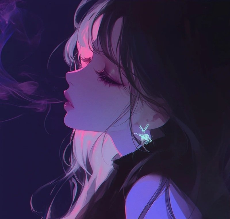 ảnh anime girl lạnh lùng vô cảm 18