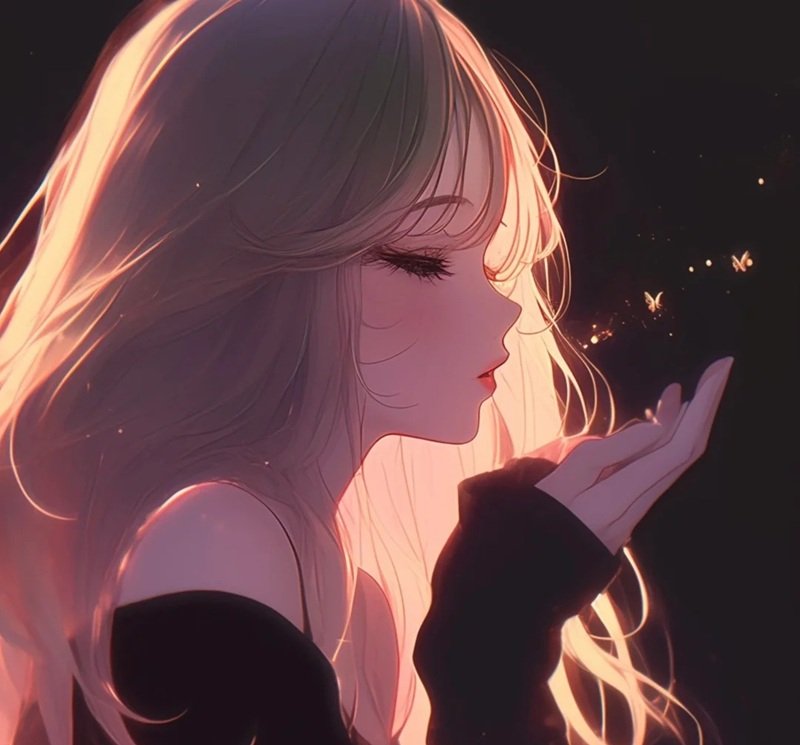 ảnh anime girl lạnh lùng vô cảm 19