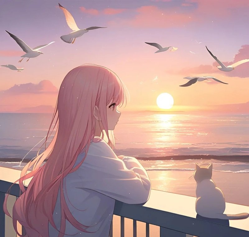 ảnh anime girl lạnh lùng vô cảm 3