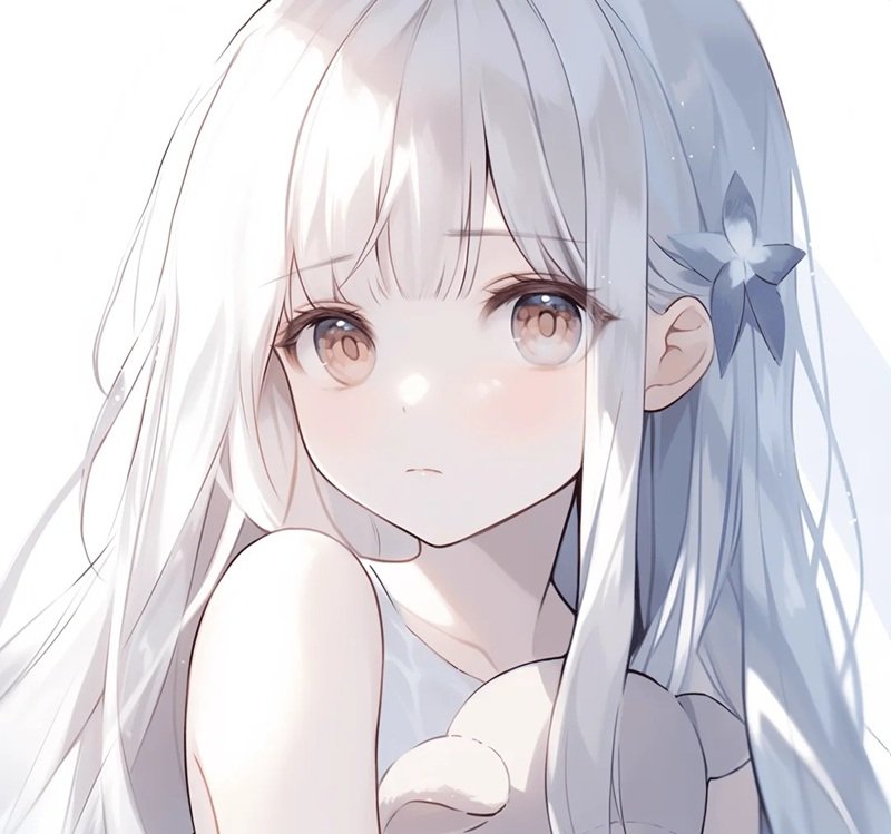 ảnh anime girl lạnh lùng vô cảm 31