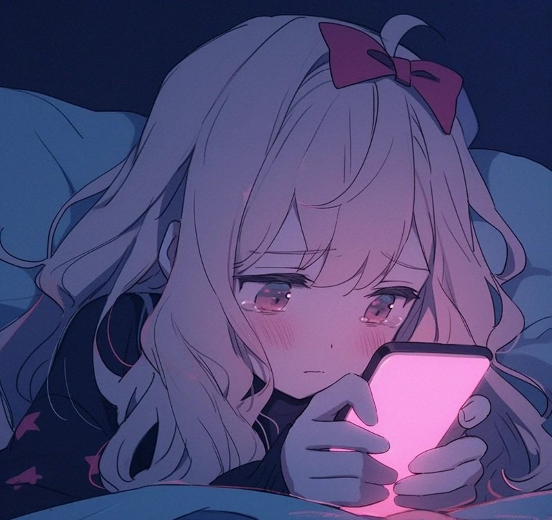 ảnh anime girl lạnh lùng vô cảm 34