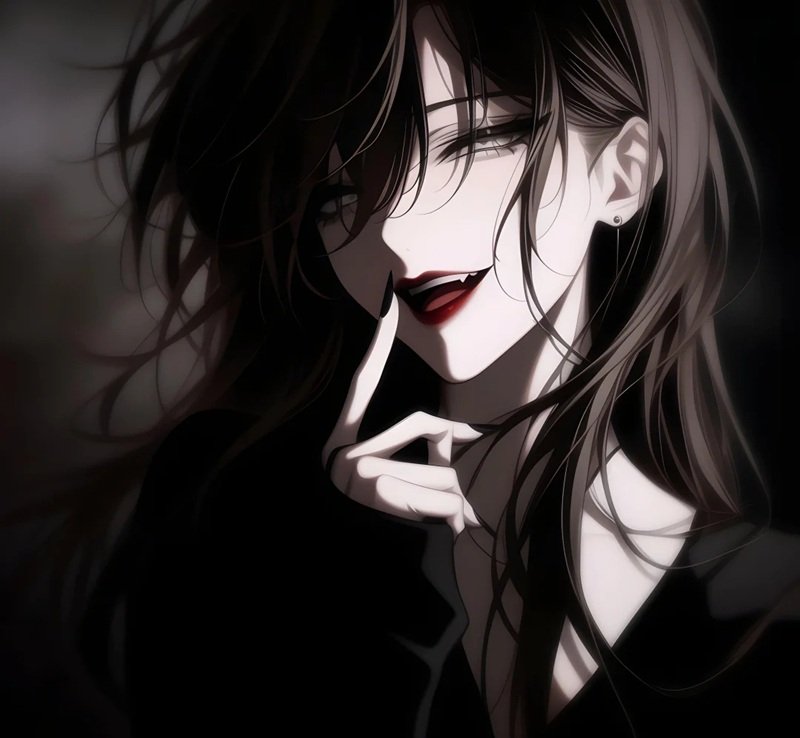 ảnh anime girl lạnh lùng vô cảm 7