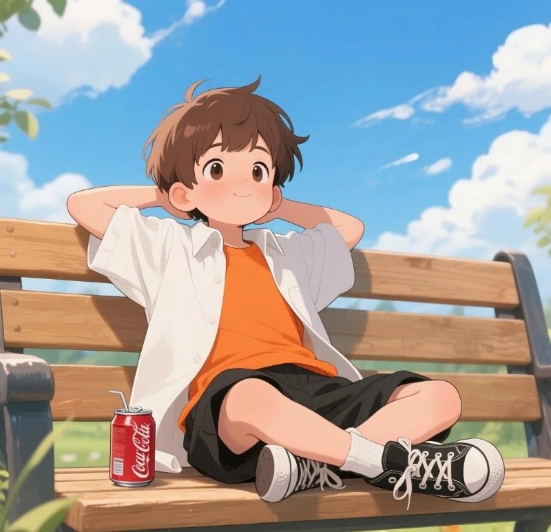 ảnh anime học sinh 8