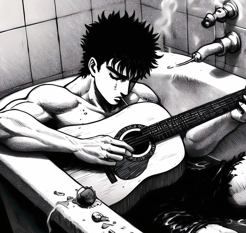 ảnh anime hút thuốc 29