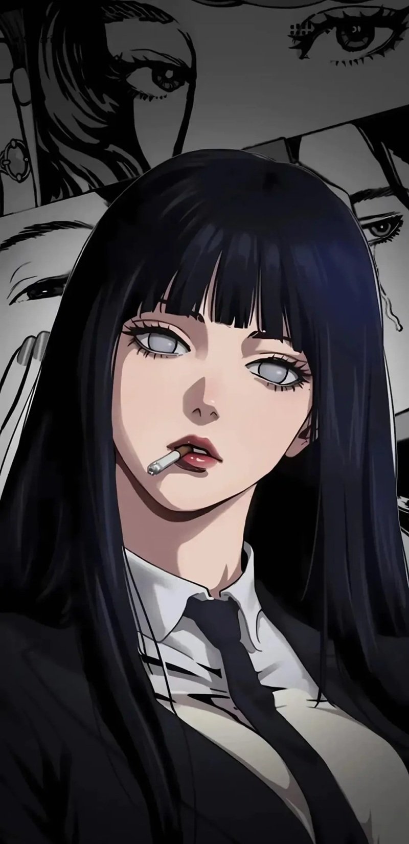 ảnh anime hút thuốc 35