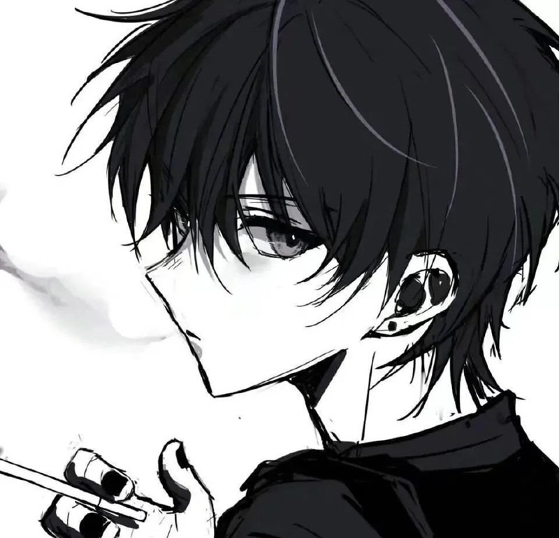 ảnh anime hút thuốc 7