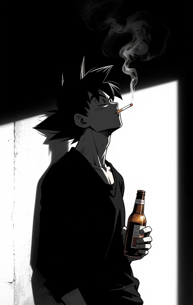 ảnh anime hút thuốc 9