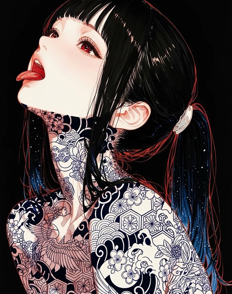 ảnh anime lè lưỡi 14