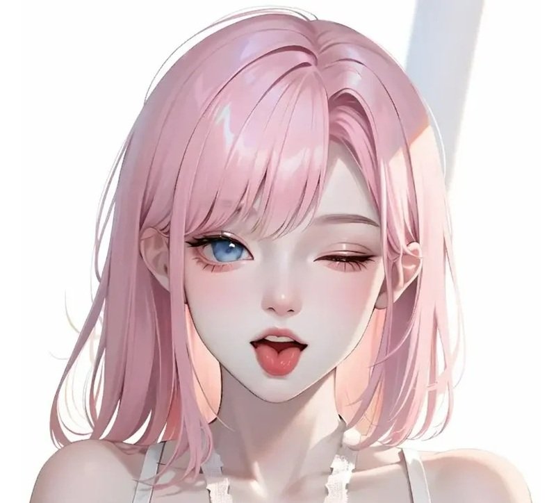 ảnh anime lè lưỡi 25