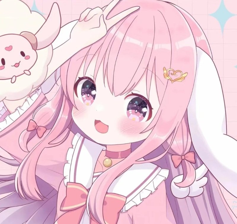 ảnh anime màu hồng 20