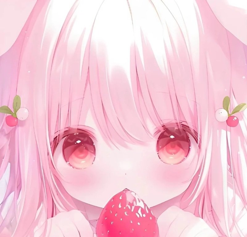 ảnh anime màu hồng 25