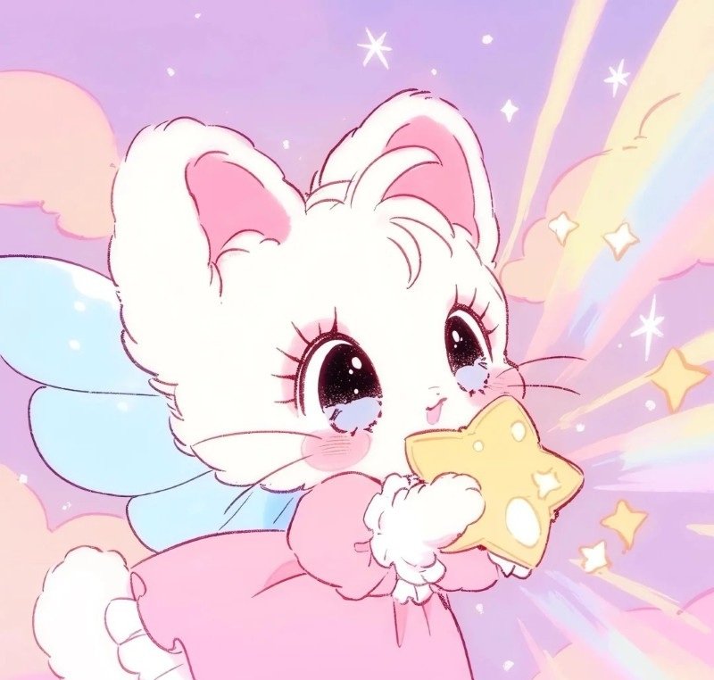 ảnh anime màu hồng 5