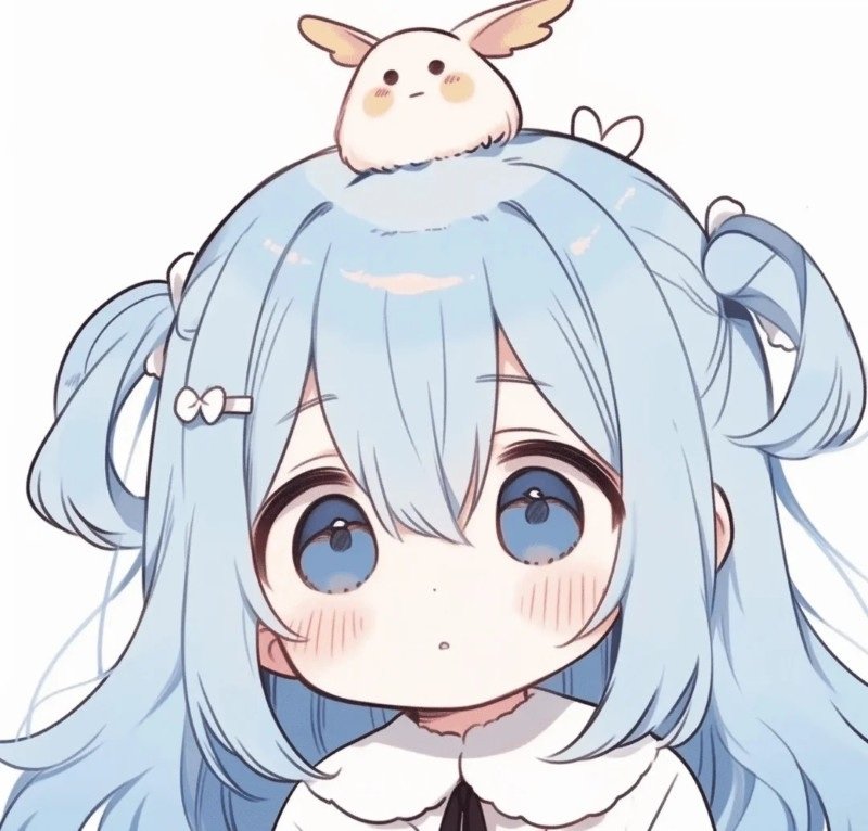 ảnh anime màu xanh dương 14