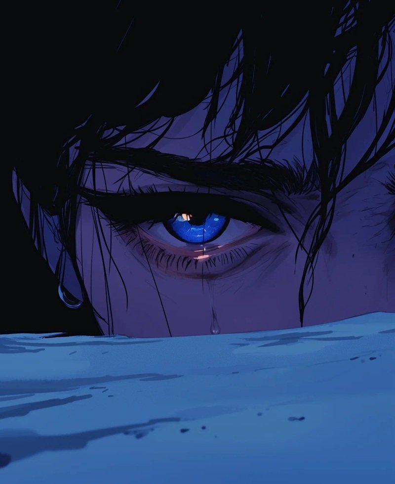 ảnh anime nữ buồn