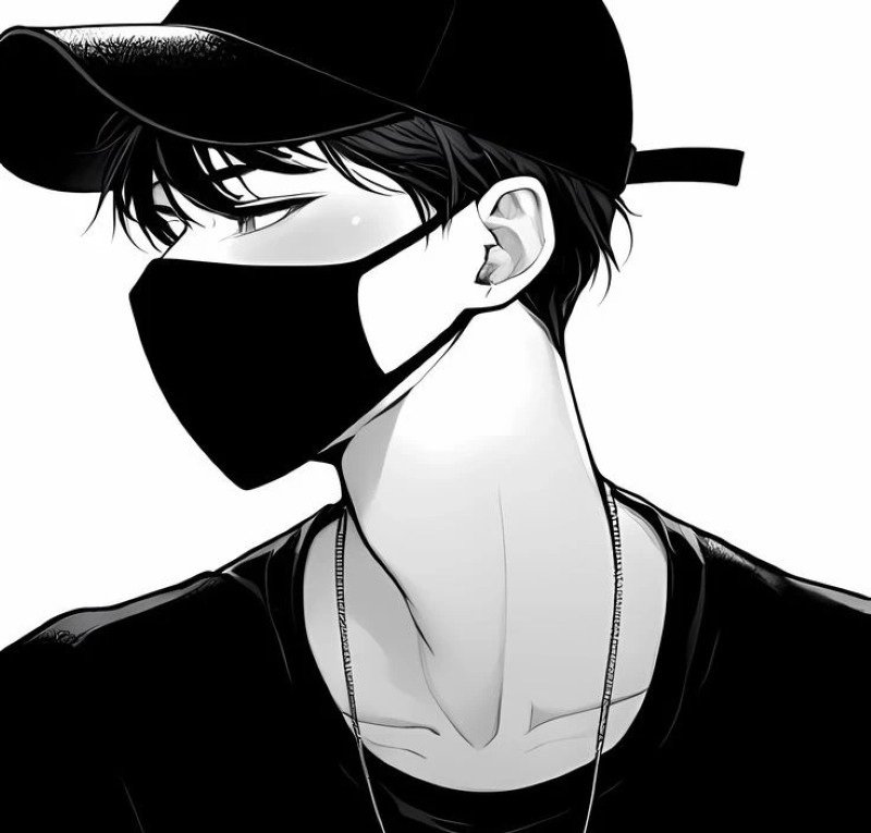 ảnh anime nữ che mặt 17